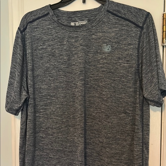 New Balance Blue Short Sleeve Performance Tee - Picture 1 of 3